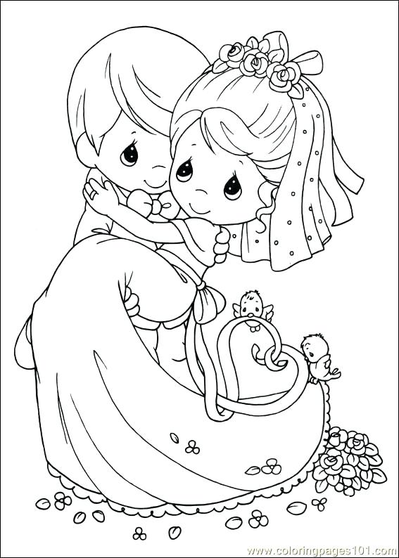 567x794 Wedding Coloring Pages Wedding Coloring Pages Free Printable