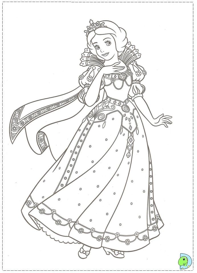 Disney Princess Winter Coloring Pages at GetDrawings | Free download