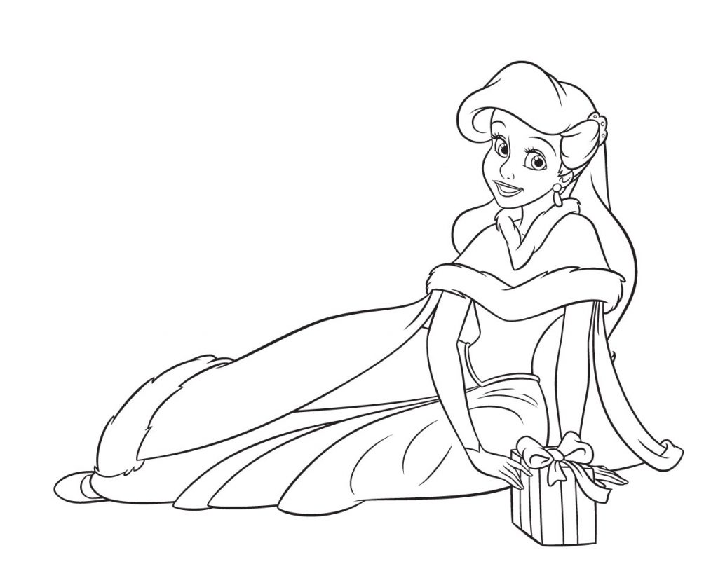 1024x825 Awesome! Disney Christmas Coloring Pages