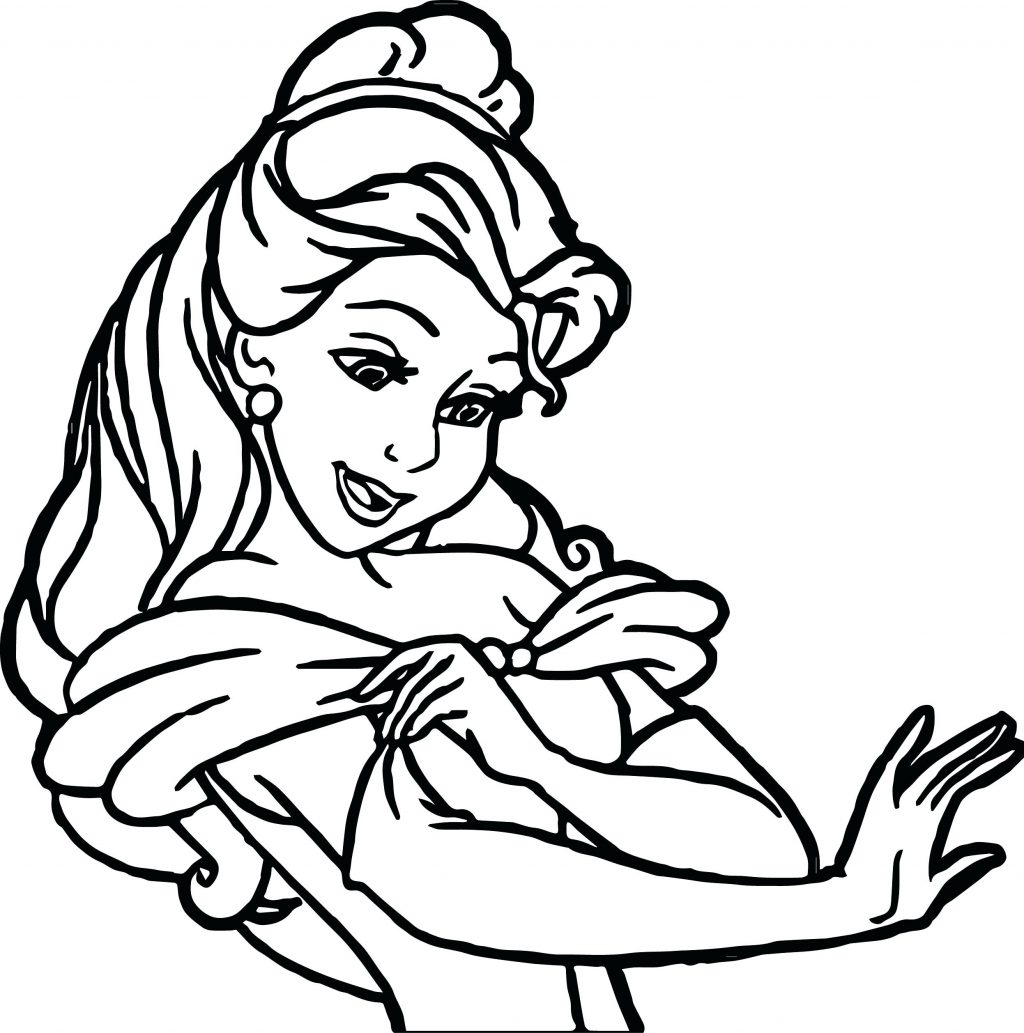 1024x1033 Coloring Pages Disney Princess Coloring Pages Belle Snow White
