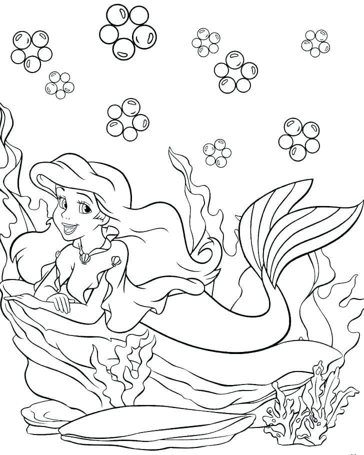 728x910 Ariel Printable Coloring Pages Printable Coloring Pages Princess