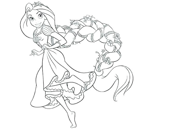670x500 Disney Tangled Free Printable Coloring Pages Princess Tangled