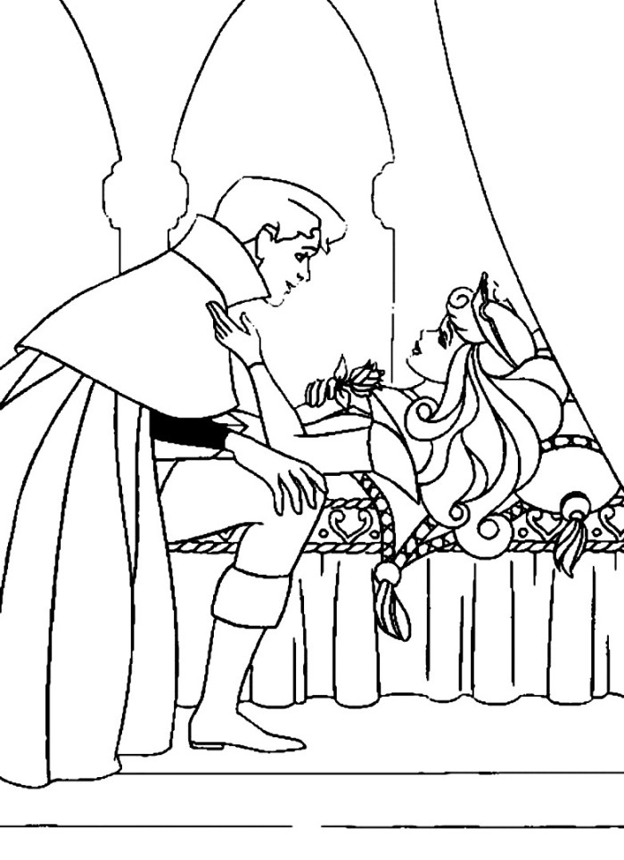 700x965 Sleeping Beauty Coloring Pages Beautiful Sleeping Beauty Coloring