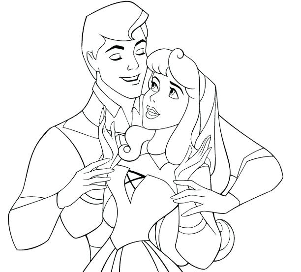 612x553 Sleeping Beauty Coloring Pages Coloring Page Sleeping Beauty