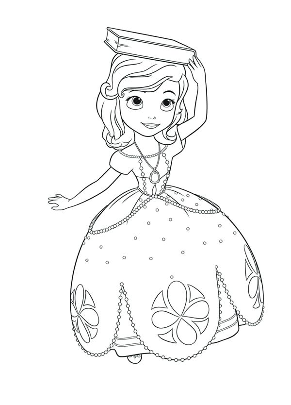 600x834 Princess Sophia Coloring Page Coloring Page Princess Coloring