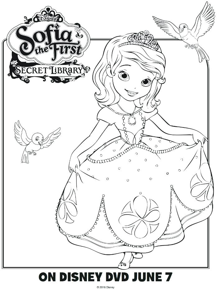 700x933 Sofia The First Printable Coloring Pages Printable The First