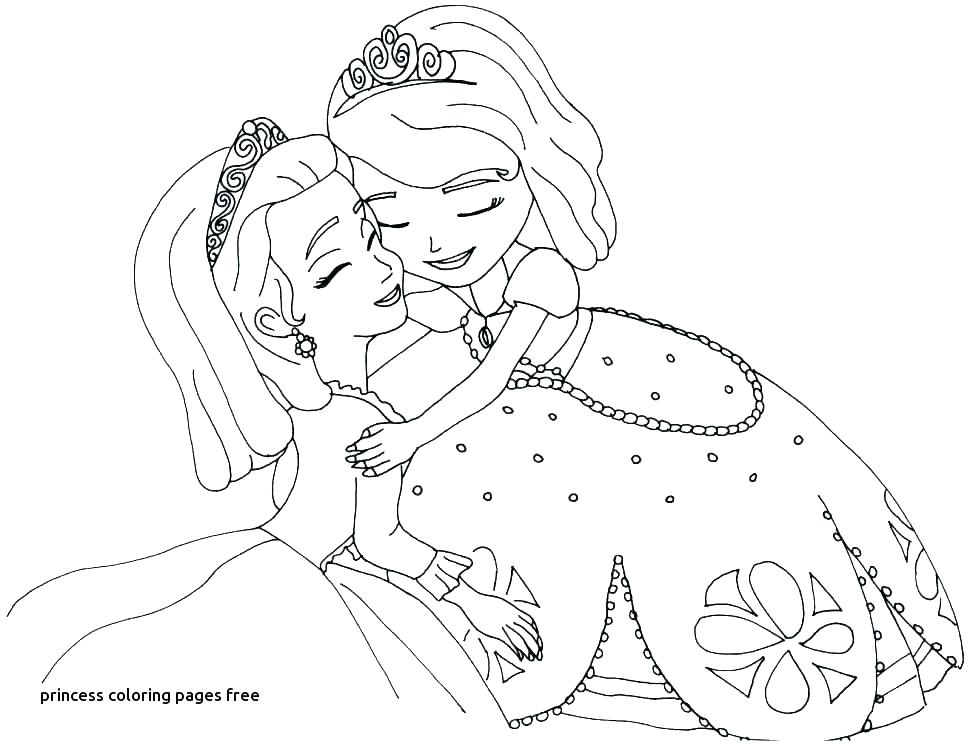 970x746 Sofia Coloring Pages