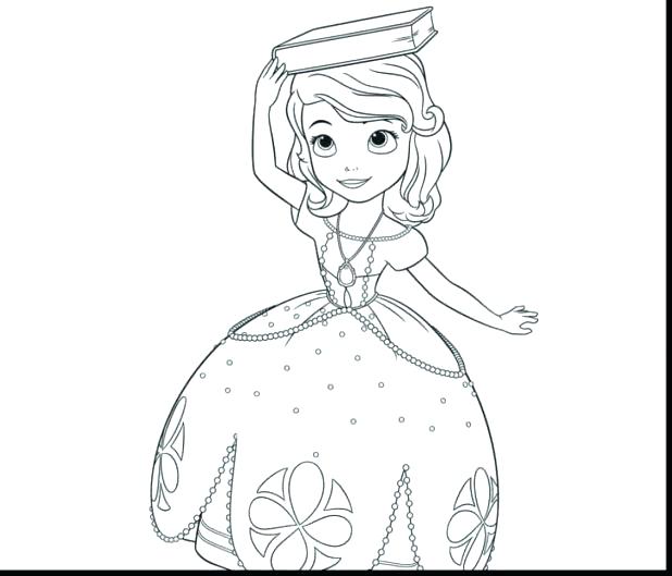 618x529 Sofia Coloring Pages