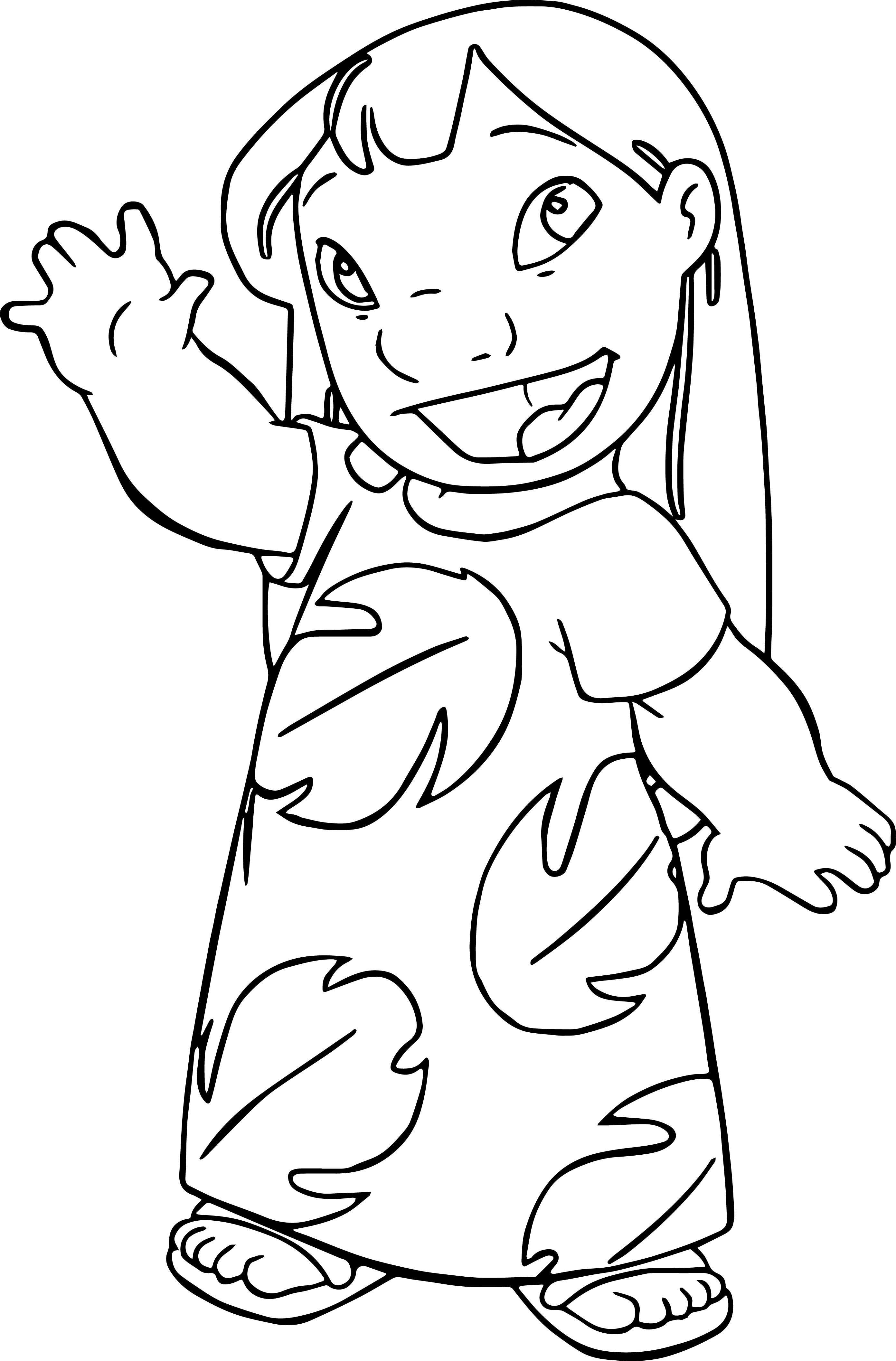 2783x4228 Lilo And Stitch Coloring Pages Freecolorngpages Co Within