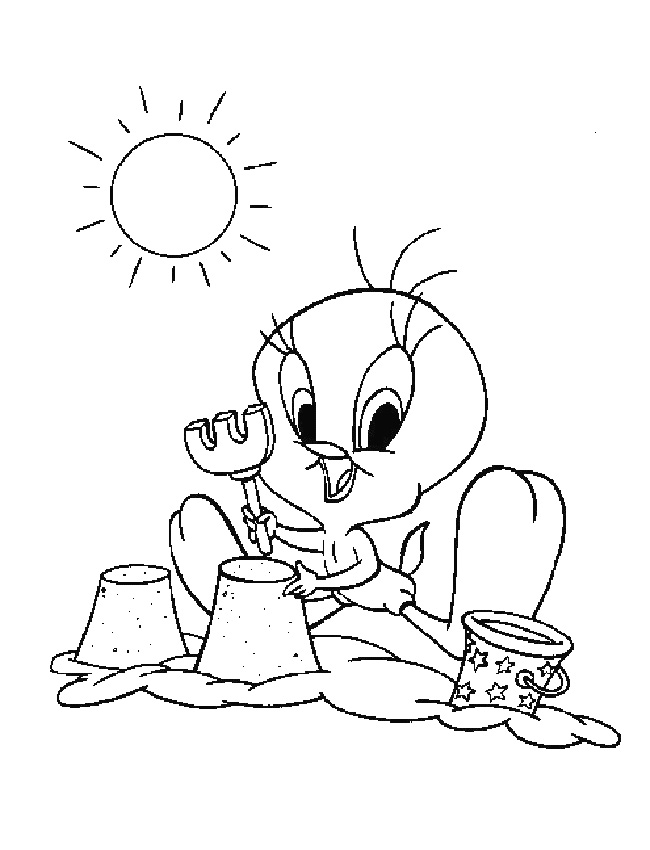 650x850 Free Summer Coloring Pages Printable