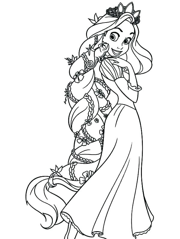 Disney Tangled Coloring Pages at GetDrawings | Free download