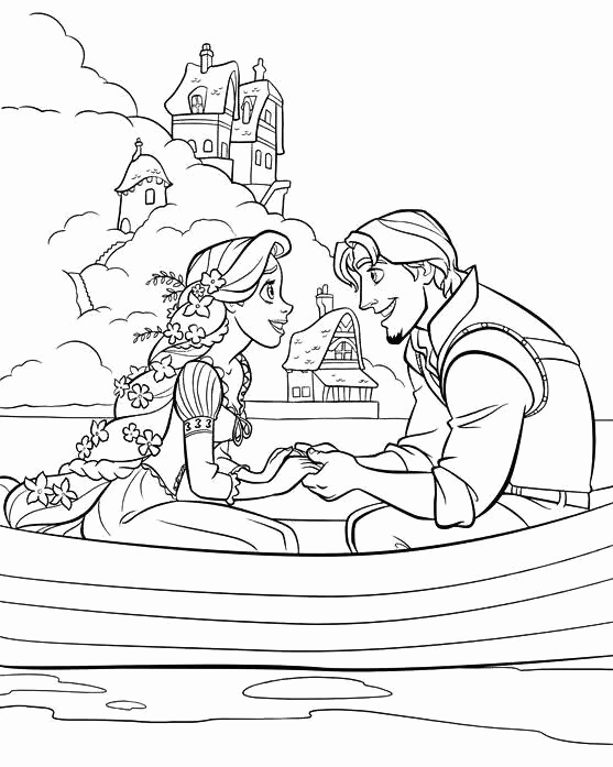 557x697 Free Printable Coloring Pages Disney Tangled Coloring Pics