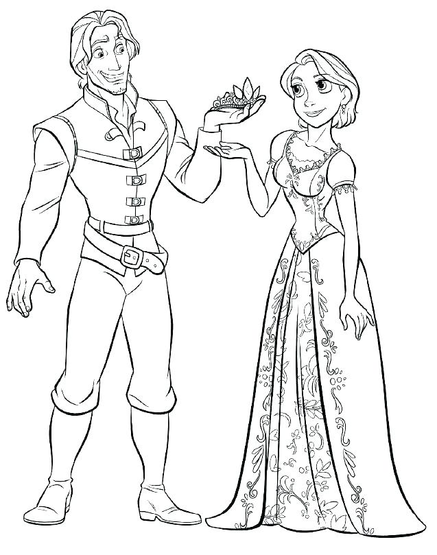 637x809 Color Pages Coloring Pages Princess Tangled Coloring Pages
