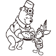 230x230 Thanksgiving Disney Para Colorear