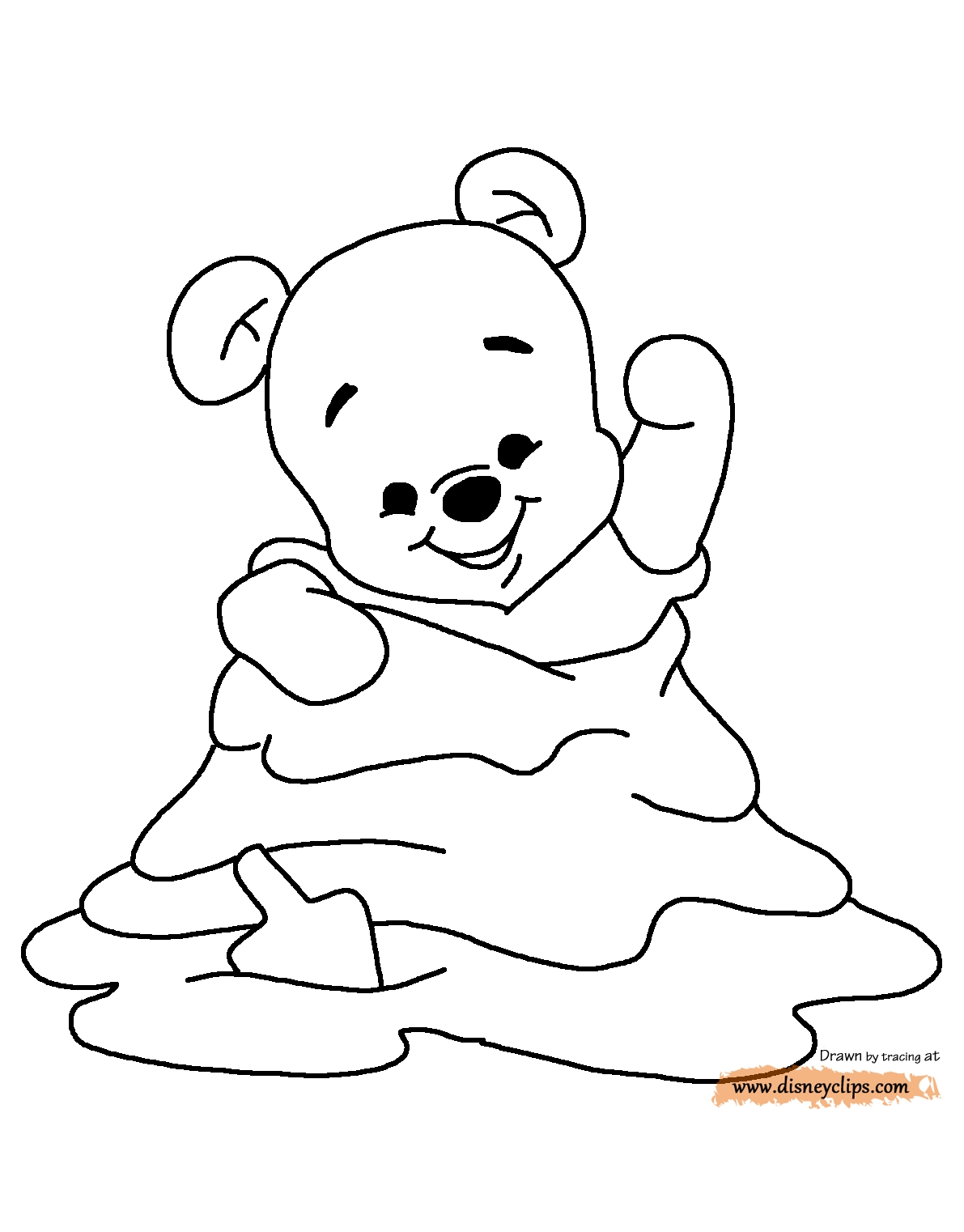 1191x1522 Guaranteed Baby Winnie The Pooh And Tigger Coloring Pages Disney