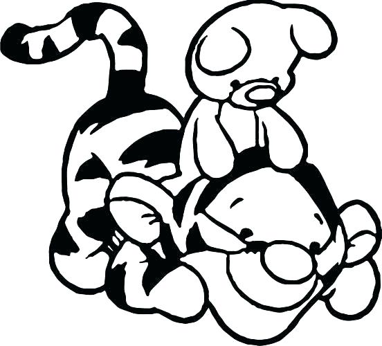 552x500 Tigger Coloring Page Coloring Pages Medium Size Of Coloring Pages