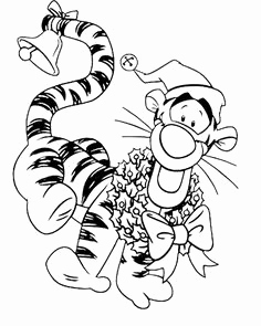 236x295 Tigger De Winnie Poh Cupido Imagen Para Colorear Tigger Coloring