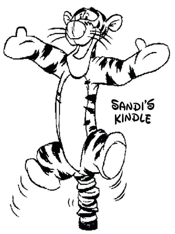 600x800 Tigger Coloring Pages Ba Tigger Coloring Pages Best Coloring
