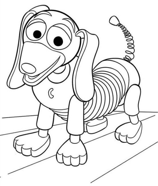 511x600 Toy Story Coloring Pages