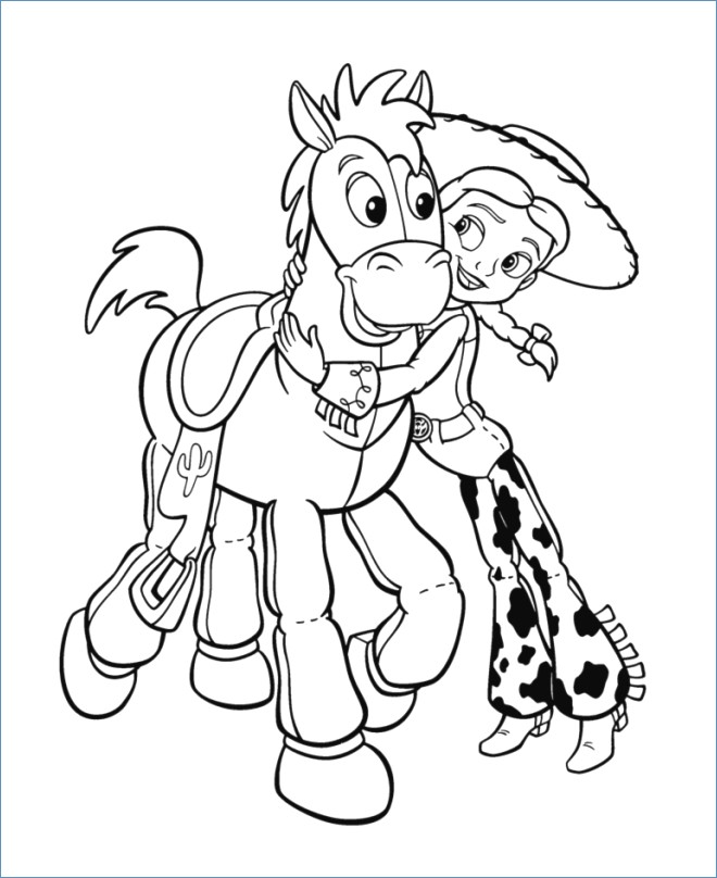 660x808 Buzz Lightyear With Rex Toy Story Coloring Pages