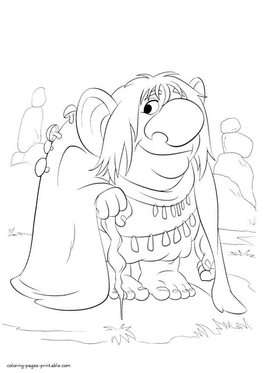 895x1195 Best Of Trolls Coloring Pages Branch And Poppy Free Coloring