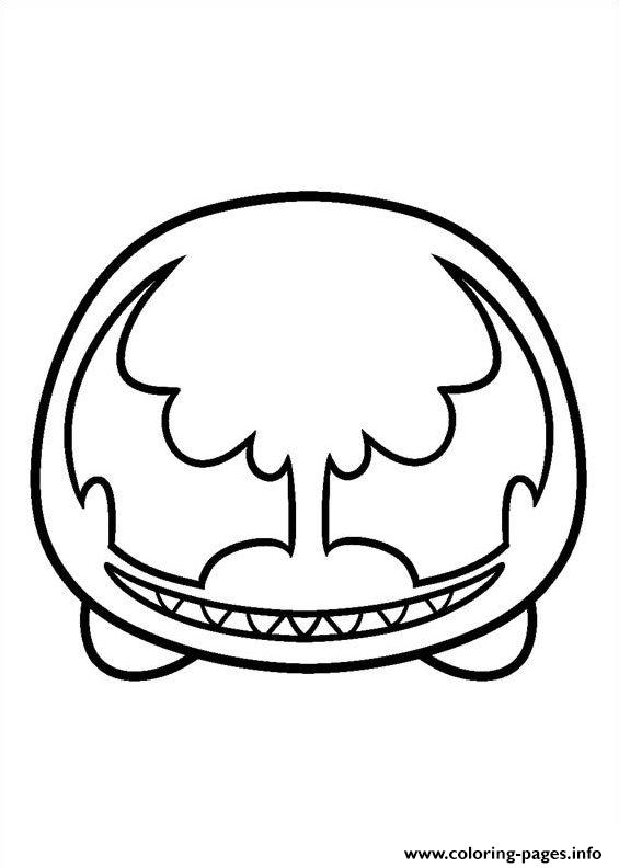 565x792 Tsum Tsum Venom Coloring Pages Printable