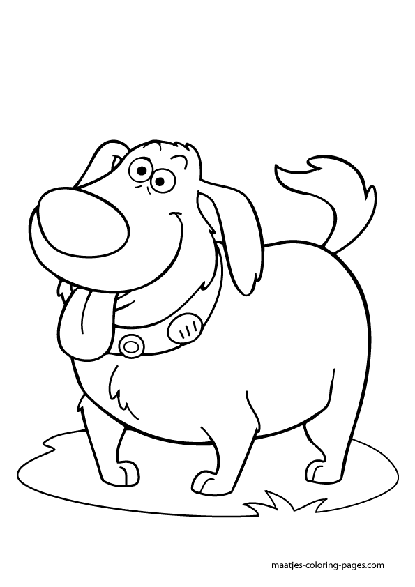 595x842 Disney Pixar Movie Up Coloring Page