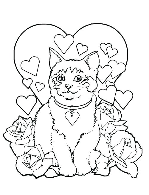 500x651 Disney Valentines Day Coloring Pages Valentine Coloring Pages