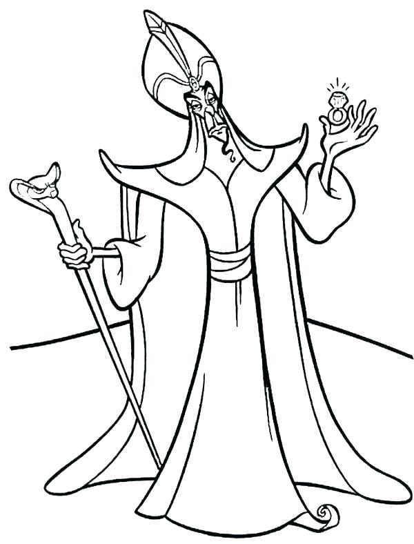 600x788 Disney Villains Coloring Pages Villains Coloring Pages