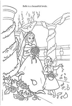236x346 Cinderella's Wedding Coloring Page Do Each Princessnd Make