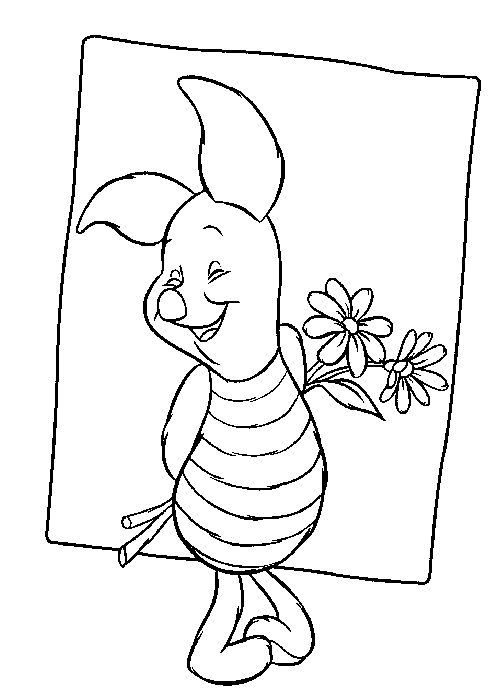 Disney Winnie The Pooh Coloring Pages
