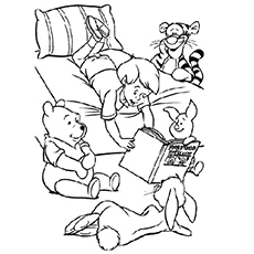 230x230 Top Free Printable Cute Winnie The Pooh Coloring Pages Online