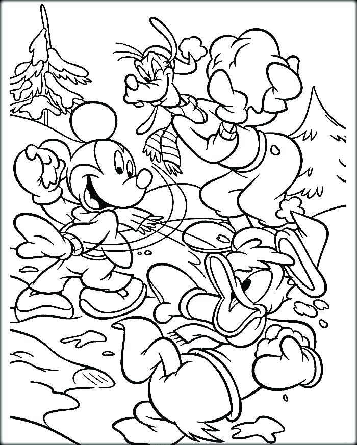 700x873 Disney Winter Coloring Pages