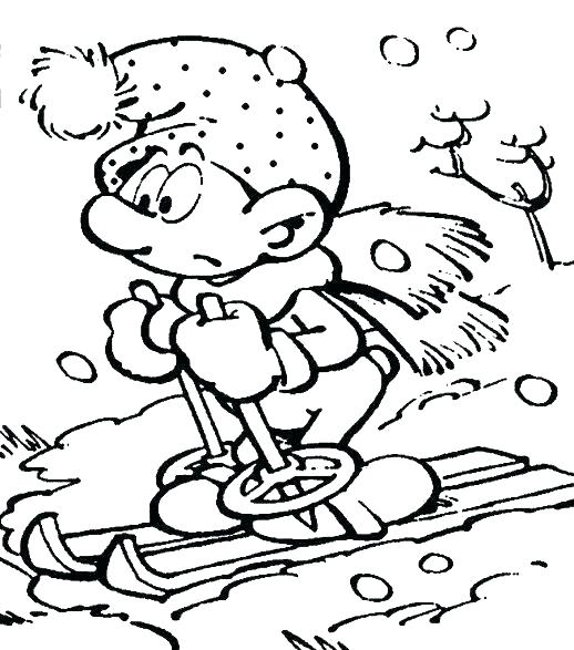 518x587 Collection Winter Coloring Pages Famous Winter Coloring Pages