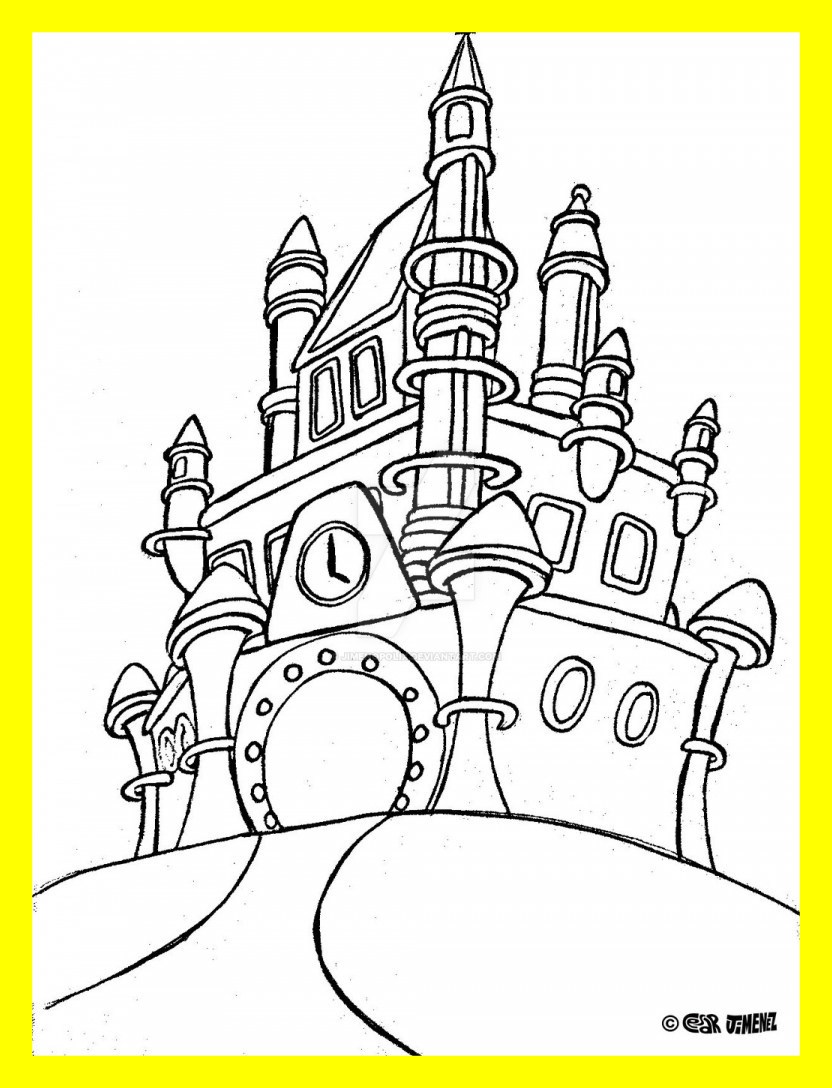 832x1088 Marvelous Best Of Walt Disney World Castle Coloring Pages Gallery