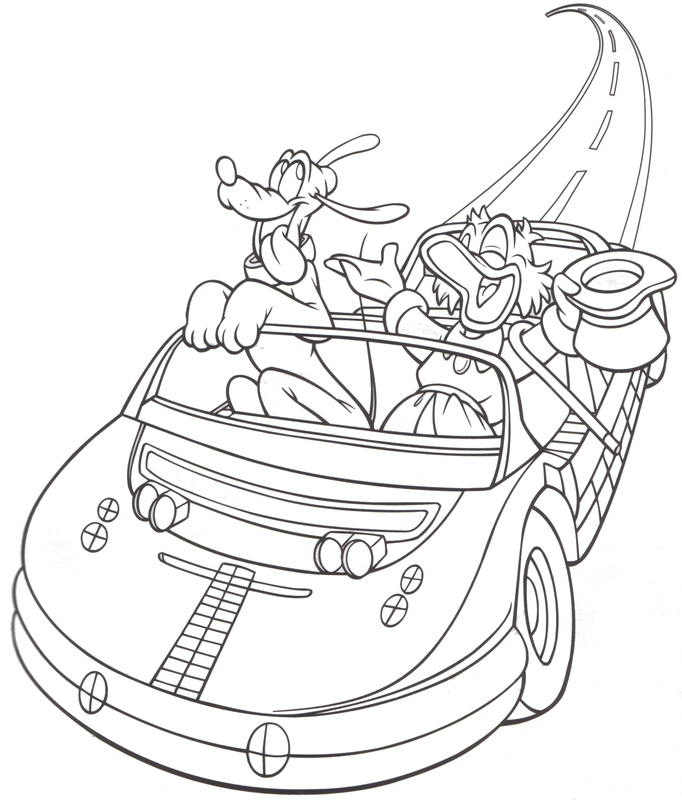 682x800 Disney World Coloring Pages Page Disney Monorail Coloring Page