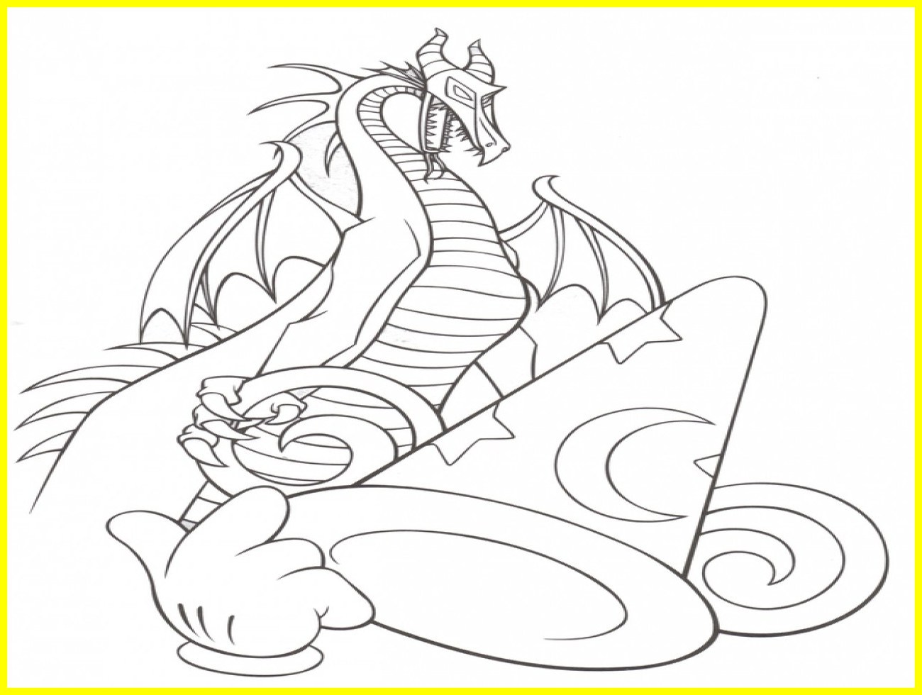 1300x980 Inspiring New Walt Disney World Coloring Pages Collection