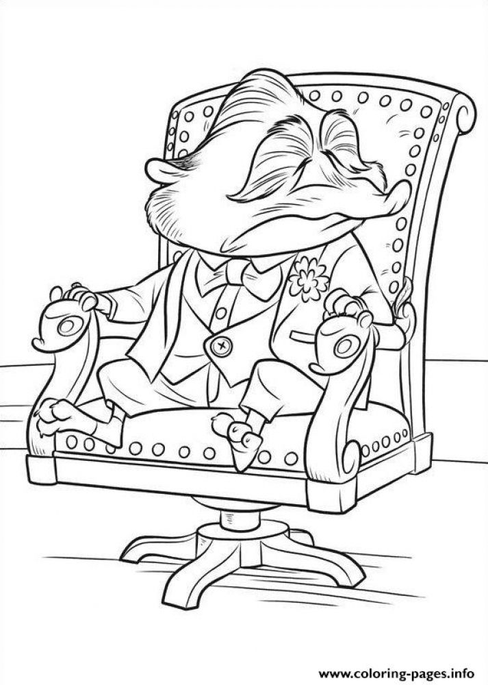 713x1000 Mr Big Difficult Disney Zootopia Coloring Pages Disney Coloring
