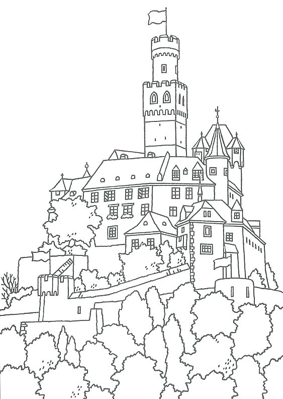 563x792 Disneyland Coloring Pages Castle Coloring Pages Disneyland Castle