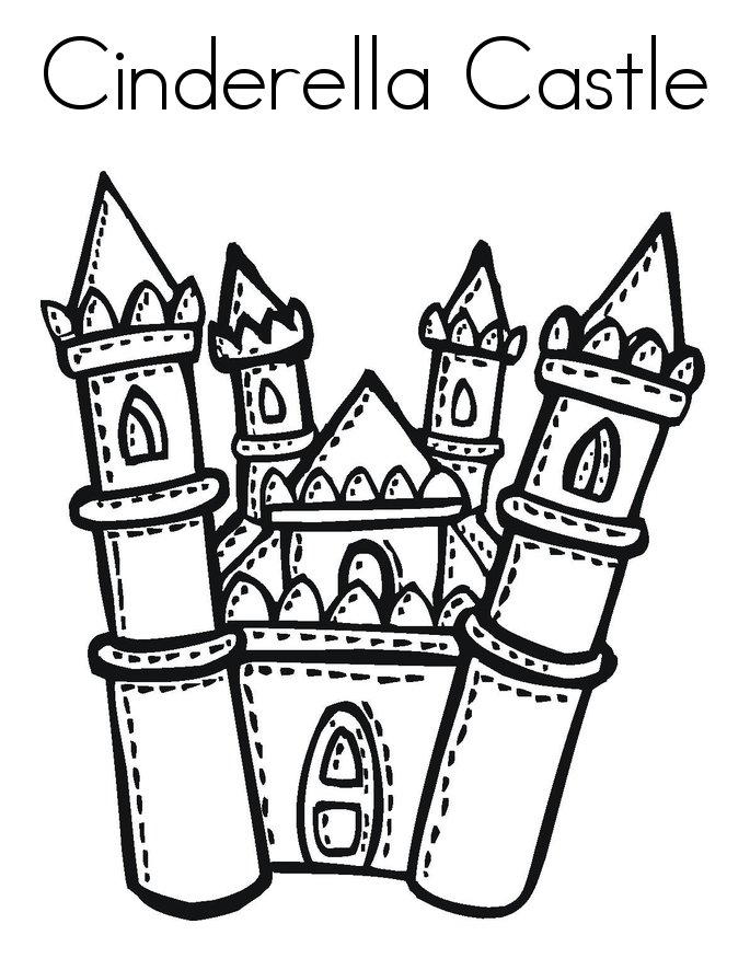 685x886 Disney World Castle Coloring Page Coloring Home Disney Castle