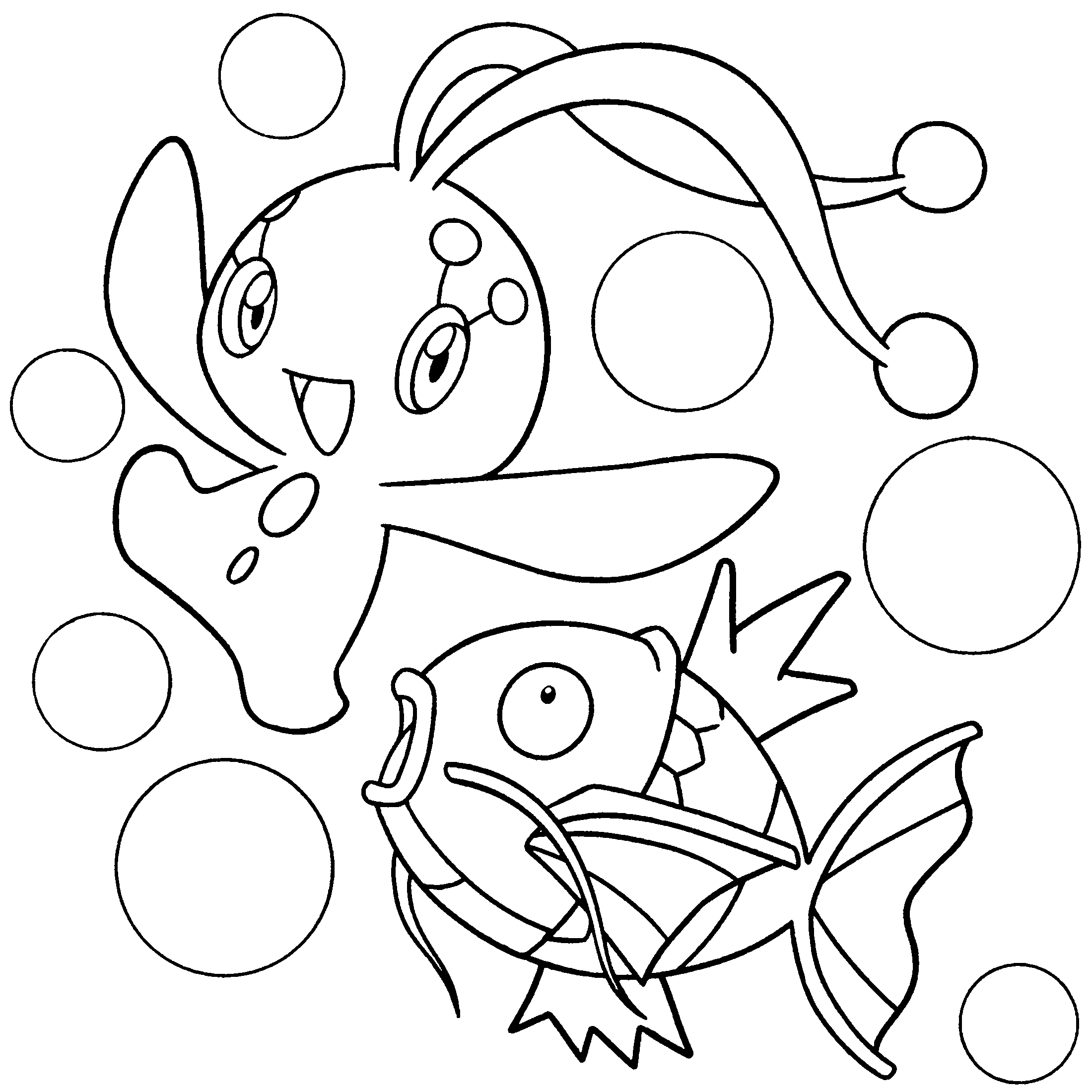 2200x2200 Pokemon Diamond Pearl Coloring Pages