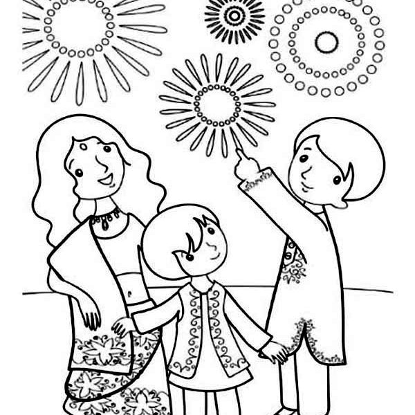 600x600 Diwali Coloring Pages Images Coloring Page Ideas