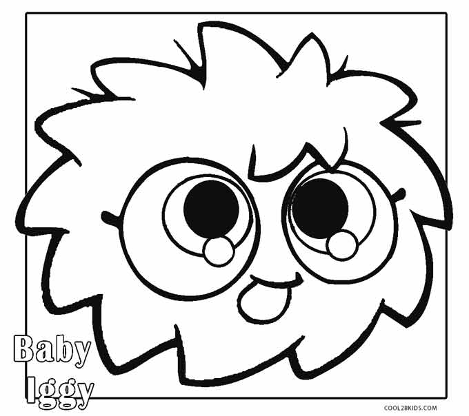 680x604 Printable Moshi Monsters Coloring Pages For Kids