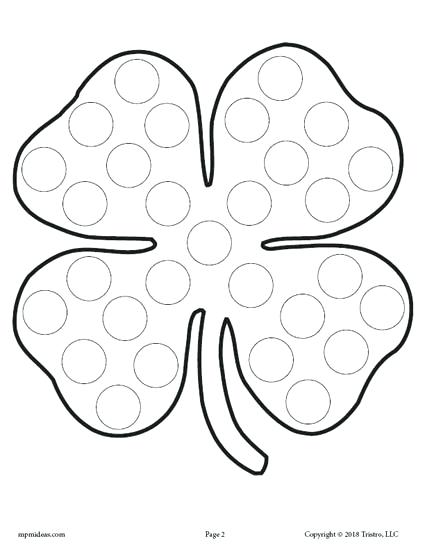 425x550 Dot A Dot Printables