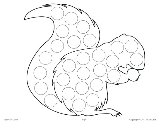 550x425 Dot Marker Coloring Pages Free Free Dot Marker Coloring Sheets