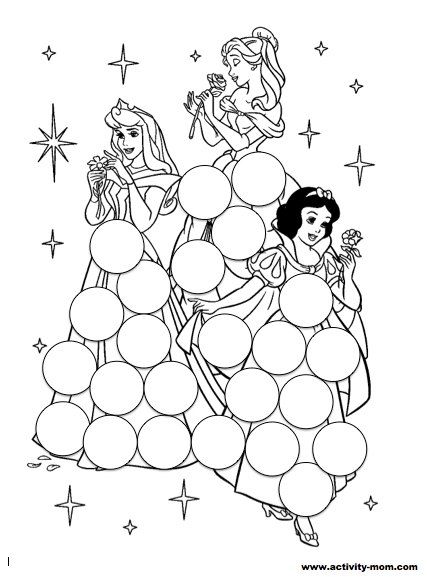 427x577 Do A Dot Printable Worksheet Coloring Pages For Preschool