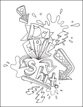 278x360 Adult Coloring Books Swear Word Coloring Book