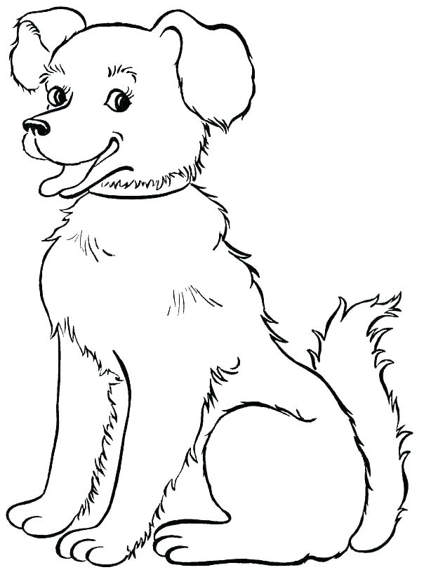 614x832 Doberman Coloring Pages