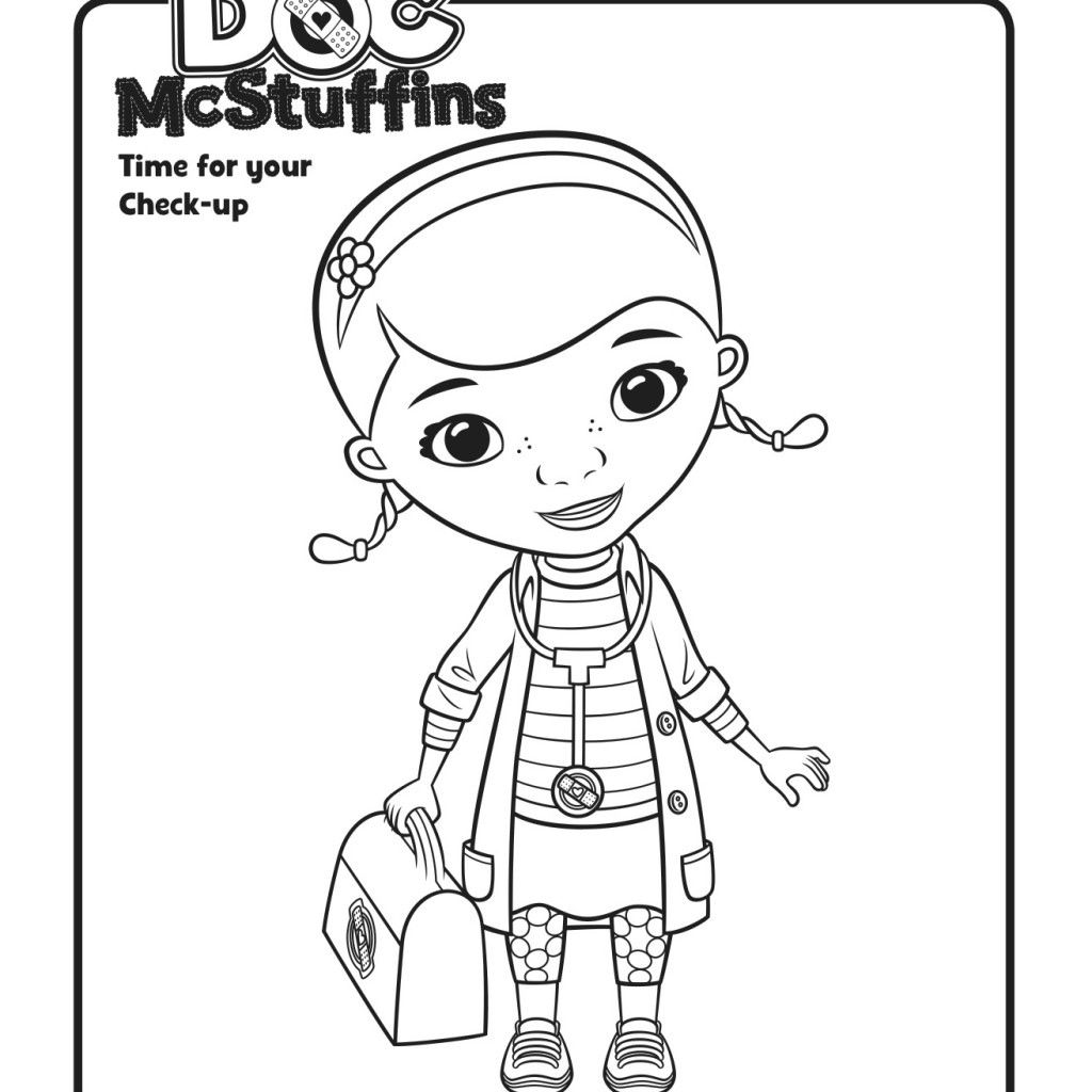 1024x1024 Energy Doc Mcstuffin Coloring Pages Mcstuffins To Print Depetta