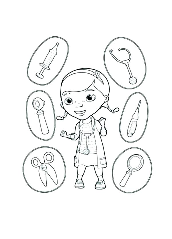 600x834 Doc Mcstuffins Christmas Coloring Pages Home Improvement Store